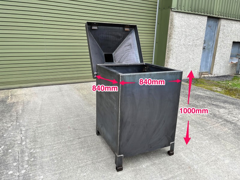 Eco incinerator with dimensions